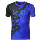 jeansian men's Designer T Shirt Casual Quick Dry Slim Fit Tops amp Tees Mart Lion LSL111-Blue US M 