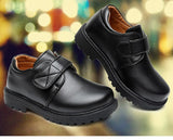 Boys Leather Shoes British Style School Performance  Kids Wedding Party White Black Casual Children Moccasins Mart Lion   
