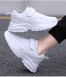  Sport Children Shoes For Kids Sneakers Boys Casual Girls Sneakers White Leather Running Footwear School Trainers Mart Lion - Mart Lion
