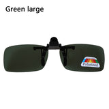 1 PC Unisex Clip-on Polarized Day Night Vision Flip-up Lens Driving Glasses UV400 Riding Sunglasses for Outside Mart Lion GNL  