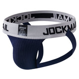 Men's Jockstrap Athletic Supporter Gym Strap Brief Jockstraps Gay Men's Underwear Mart Lion JM230NAVY 1 M(27-30 inches) 