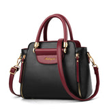 Shoulder Bag Women Handbags tassel Contrast Sweet Messenger Crossbody Mart Lion black  