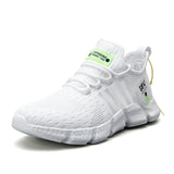 Men's Tennis Sport Shoes Super Light Hollow Mesh Soft Shock Sneakers White Sock Footwear Zapatillas Tenis Masculino