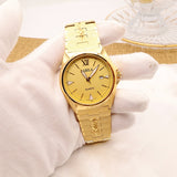 Vietnam Alluvial Gold Big Dial with Luminous Male Table 24 K Gold Don't Rub Off AM Style Watch watch Mart Lion   