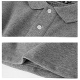 Winter Autumn Men's Polo Shirt Casual Thermal Fleece Polo Shirts Thick Warm Long Sleeve Polo Shirt Clothing Mart Lion   