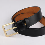 140 150 160cm Big Belts for Women Men's Luxury Brand Designer Gold Alloy Pin Buckle Cow Genuine Leather Waist Strap Belt Mart Lion   