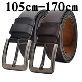 Genuine Leather Belt Men's Luxury Designer Belts Split Leather Waist Belt Mart Lion   