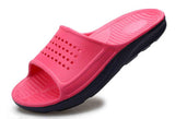 Summer EVA Slippers Men's Clogs Outdoor Slides Couple Flip Flops Flats Platform Shoes Rubber Zapatos Mujer Mart Lion Pink black 51 China