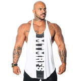 Men's Casual Loose Fitness Workout Tank Tops Summer Open side Sleeveless Active Muscle Shirts Vest movement Undershirts Mart Lion White M China