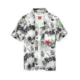 Aloha Shirts Men's Clothes Summer Camisa Havaiana Colorful Printed Short Sleeve Hawaiian Beach Shirts Mart Lion   