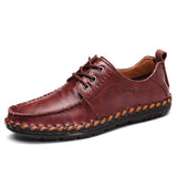 Classic Men Loafers Casual Shoes Leisure Flats Vintage Loafers Men Driving Shoe Mart Lion Auburn 38 