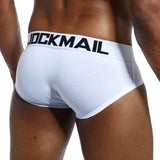 Men's Underwear Briefs Jockstrap Pouch Cuecas Cotton Stripe Panties Thongs Underpants Mart Lion   