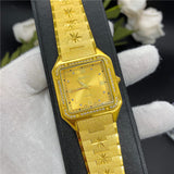 24K Thick Plated Adornment Temperament of Alluvial Gold Watch The Contracted and gold Watch Mart Lion SB2021102820-1  