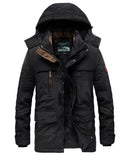 Fur Hooded Winter Jacket men's Warm Wool Liner Jackets Coats Windbreaker snow ski Parkas Mart Lion   