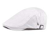  Solid Gatsby Cap Men;s Women Casual Ivy Hat Summer Breathable Mesh Flat Cabbie Hats Unisex Boinas Newsboy Caps Mart Lion - Mart Lion