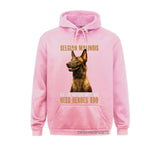Belgian Malinois Flag Funny Chic Dog Gift Chic Long Sleeve Hoodies Hoods Men's Sweatshirts Mart Lion Pink S 
