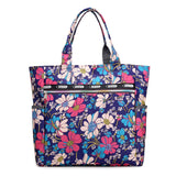 Women Shoulder Bag Large Capacity Ladies Messenger Nylon Light Handbags Floral Pattern Beach Bolsa Feminina Mart Lion 1 (30cm<Max Length<50cm) 