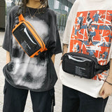  Casual Chest Bag Men's Belt Fanny Pack Nylon Outdoor Phone Pouch Crossbody Bag Street Style Unisex Waist Bags Mart Lion - Mart Lion