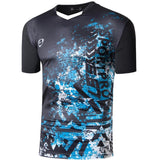 Jeansian Men's T-Shirt Tee Shirt Sport Short Sleeve Dry Fit Running Fitness Workout LSL296 Black Mart Lion   