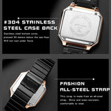 Casual Men Sports Watches Design Watches Touch Screen Digital Watch LED Display Waterproof Wristwatch Mart Lion   