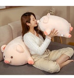  Cute Plush BOBO Pig Toy Pillow Kawaii Stuffed Animal Plush Soft Pillow Plush Toy Gift Home Decor Toy for Washable Gift For Kids Mart Lion - Mart Lion
