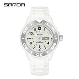 Women Watches Sports Waterproof Wristwatches Luminous Watch Casual Clocks Relogio Feminino Mart Lion White  