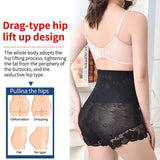 Women Body Shaper High Waist PantiesTummy Control Postpartum Girdle Slimming Underwear Butt Lifter Slimmer Shapewear Lace Briefs  MartLion
