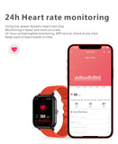Body Temperature Measurement Smart Watch Women Men's Smartwatch Heart Rate Monitor Sport Fitness Information Reminder Mart Lion   