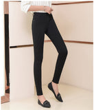 Jeans for Women High Waist Clothes Skinny Gray Black Blue Mom Jeans High Elastic Comfort Denim Pencil Pants Mart Lion   