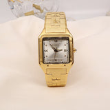 Sand Gold Watch 24 Gold Diamond Inlaid Waterproof Movement Indelible Ins Style Gold Mart Lion 6306G-A06  