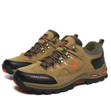  Green Men's Trekking Shoes Outdoor Sport Hiking Mountain Boots Sneakers Waterproof Rock Climbing Mart Lion - Mart Lion