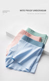 3pcs Men's Boxer Graphene 3A Grade Antibacterial Shorts Underwear Pure Cotton Moisture Absorbent Soft Elastic Men's Panties