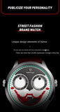 K1 Clown Waterproof Quartz Watch Men Interesting Design Leather Non Mechanical Mart Lion   