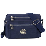 Waterproof Nylon Women Messenger Bags Small Purse Shoulder Bag Female Crossbody Bags Handbags  Bolsa Tote Mart Lion Deep Blue  