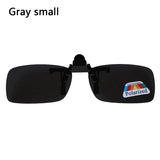 1 PC Unisex Clip-on Polarized Day Night Vision Flip-up Lens Driving Glasses UV400 Riding Sunglasses for Outside Mart Lion GYS  
