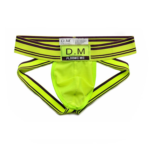  men's Underwear Gay Underpants Thong Jockstrap Breathable Mesh Tanga Hombre Underwear String Homme Erotic Mart Lion - Mart Lion