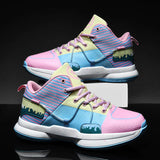 Couple Unisex Sneakers Basketball Shoes Men's Colorful Design High end Basketball Shoes Wear resistant Training Sports Mart Lion   