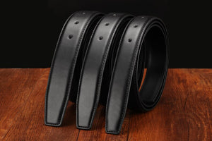 2.8cm 3.0cm 3.5cm 3.8cm Belt No Buckle for Automatic Buckle PU Leather Belts Strap Without Buckle Men's Women Mart Lion   