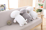  Kawaii Cat Plush Toy Stuffed 35cm 50cm 65cm Lying Cat Pillow White Grey Kids Toys Birthday Gift for Children Mart Lion - Mart Lion