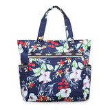 Women Shoulder Bag Large Capacity Ladies Messenger Nylon Light Handbags Floral Pattern Beach Bolsa Feminina Mart Lion 7 (30cm<Max Length<50cm) 