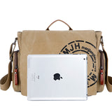  Men's Canvas Shoulder Bags Travel Crossbody Messenger Briefcase Handbag Tote Mart Lion - Mart Lion