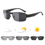 Photochromic Polarized Sunglasses Men's Driving Chameleon Glasses Change Color Sun Glasses Day Night Vision Driver Eyewear Mart Lion   