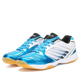 Classic Blue Breathable Tennis Shoes Men's Trainers Non-slip Court Tennis Sneakers Outdoor Fitness zapatillas hombre Mart Lion Blue 36 