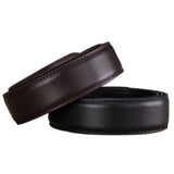 Belt No Buckle for Automatic Buckle Genuine Leather Belts Without Buckle for Men's Women No Buckle 3.5cm Wide Mart Lion   