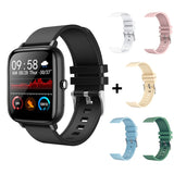 Smart Watch Men's Women Heart Rate Fitness Tracker Bracelet Watch Bluetooth Call Waterproof Sport Smartwatch For Android IOS Mart Lion add extra 5 straps  