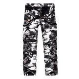 Winter Camouflage Military Tactical Thick Fleece Men's Multi-pocket Cargo Pants Warm velvet Casual Trousers Mart Lion 29 White Camouflage 