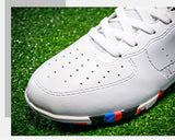 Soccer Shoes Men's Indoor Short Spike Non-slip Turf Football Shoes Kids Lightweight Cleats Sneakers Mart Lion   