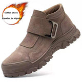 Anti-Smashing Anti-Piercing Special Anti-Skid Anti-Scald Wear-Resistant Soft-Soled Work Shoes Construction Site Safety Mart Lion Winter shoes 1 37 