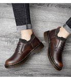 Men's Casual Zapatos De Hombre Genuine Leather Autumn  Winter Luxury Loafers Tooling Sock Shoes