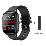 Smart Watch Men's Women Heart Rate Fitness Tracker Bracelet Watch Bluetooth Call Waterproof Sport Smartwatch For Android IOS Mart Lion add steel strap 1  